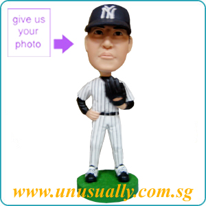 Fully Customized 3D Baseball Theme Figurine